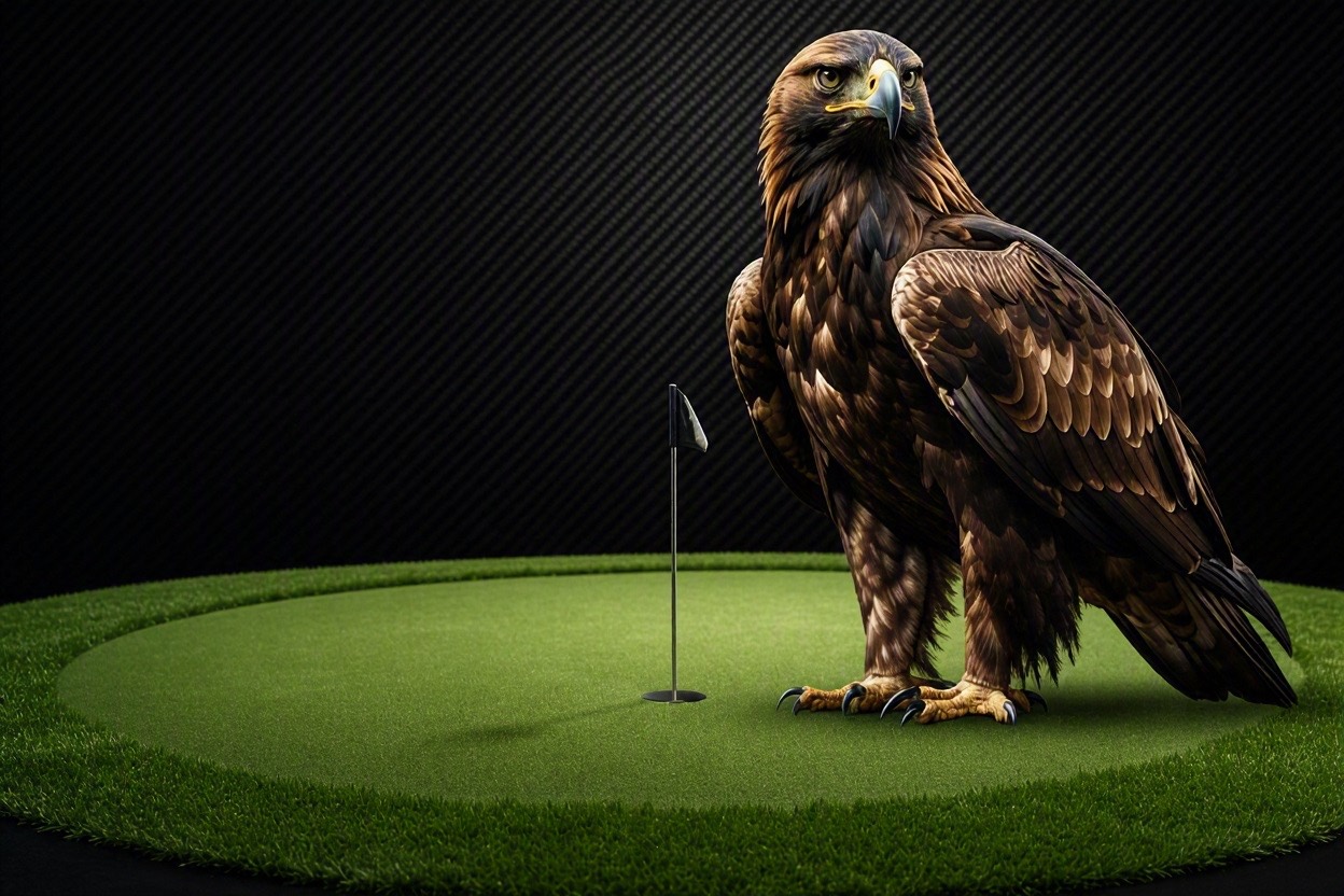Golf putting green turf